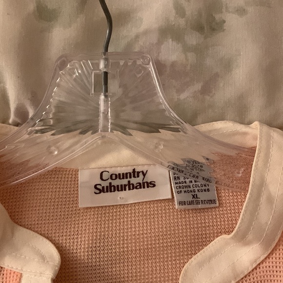 3 Piece Peach Outfit in good condition - jacket, shirt and pants - Picture 6 of 6